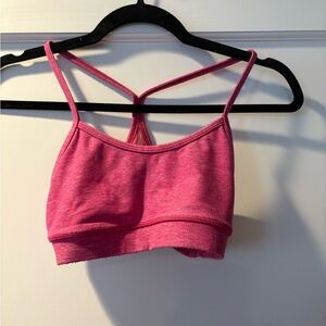 Pink Lululemon bra